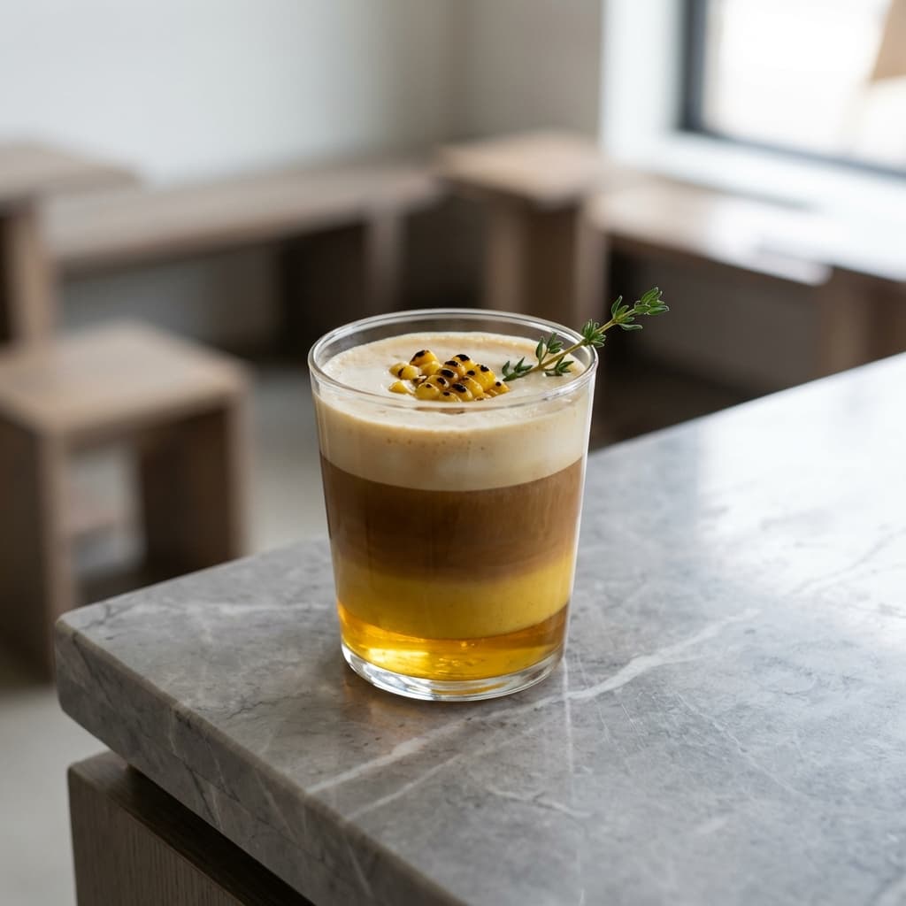 Sweet Corn Latte